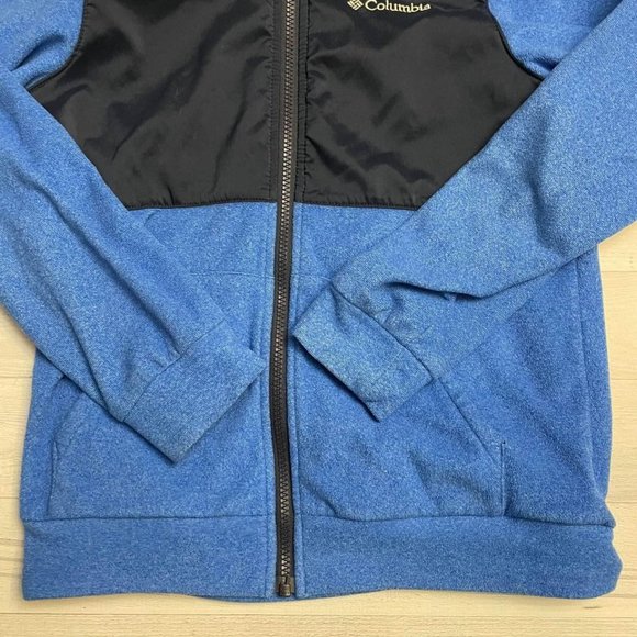 columbia boys fleece‎ jacket medium 10/12 - Picture 2 of 7